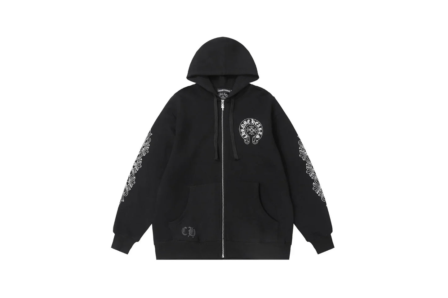 Chrome Hearts Zip Up Hoodie 8515
