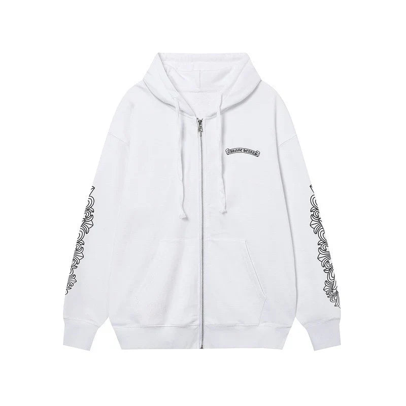 Chrome Hearts Zippered Sweatshirt 5016