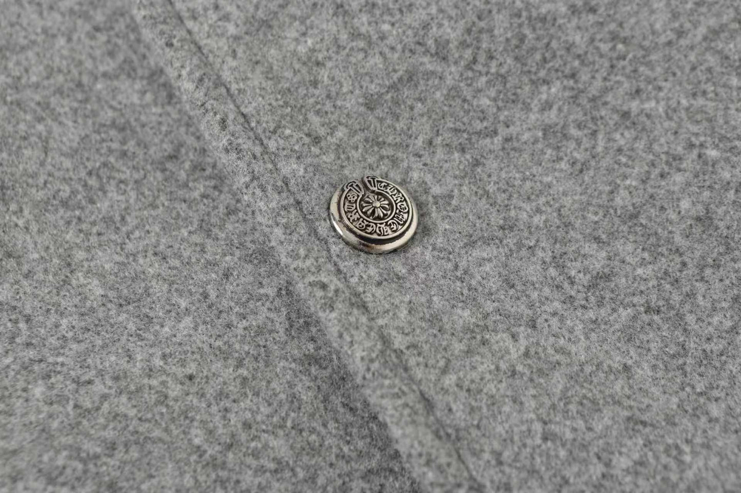 Chrome Hearts Multi Cross Varsity Jacket - Grey Black Street Jacket 2215